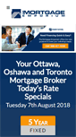 Mobile Screenshot of mortgageemporium.ca